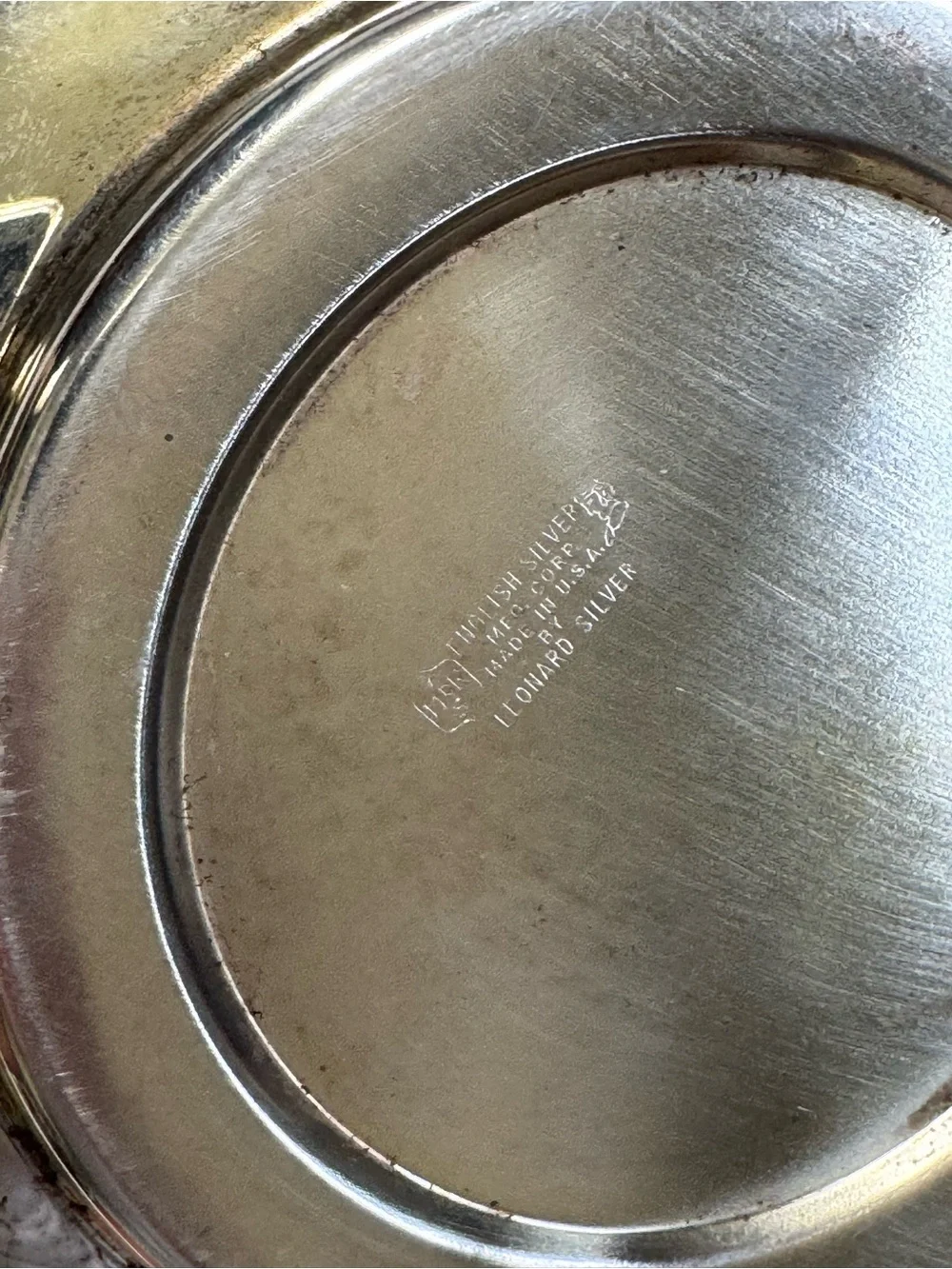 Vintage Towle Silver Covered Serving Dish with Ornate Handles